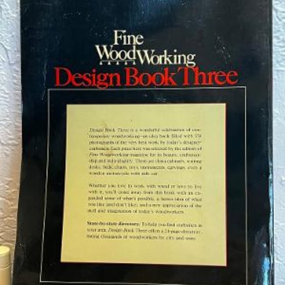 1983 Fine Woodworking: Design Book 3 (558 Photographs of the Best Work in Wood) - Picture 2 of 4